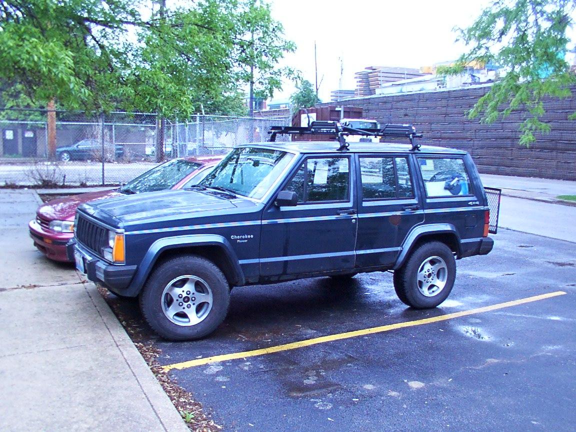 Jeep xj stock tire size #3