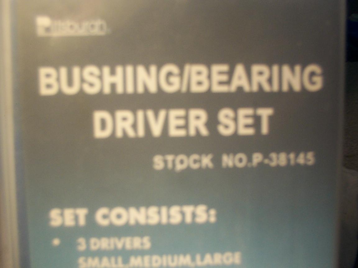 Bushing Driver Tool